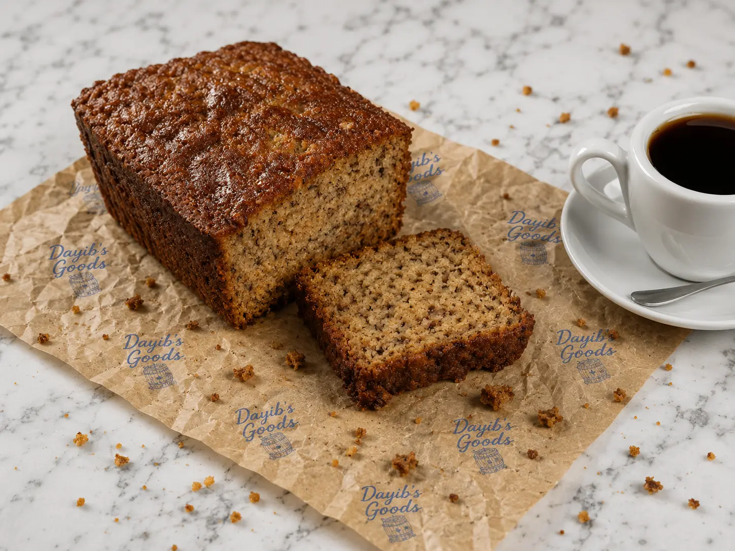 Classic banana bread
